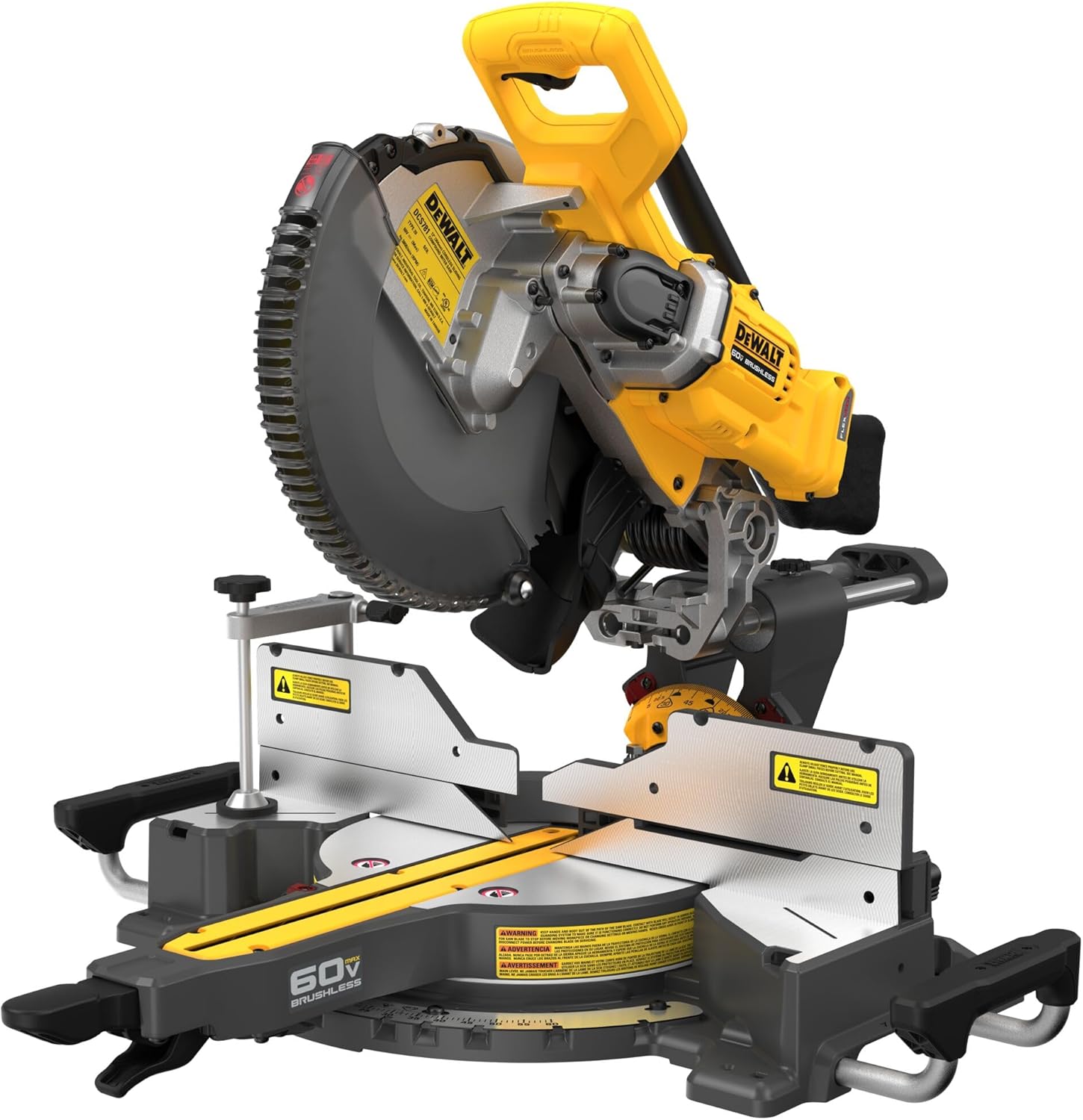 เลื่อยองศาสไลด์ ไร้แปรงถ่าน ขนาด 12" 60V MAX No.DCS781B DEWALT (เครื่องเปล่า)