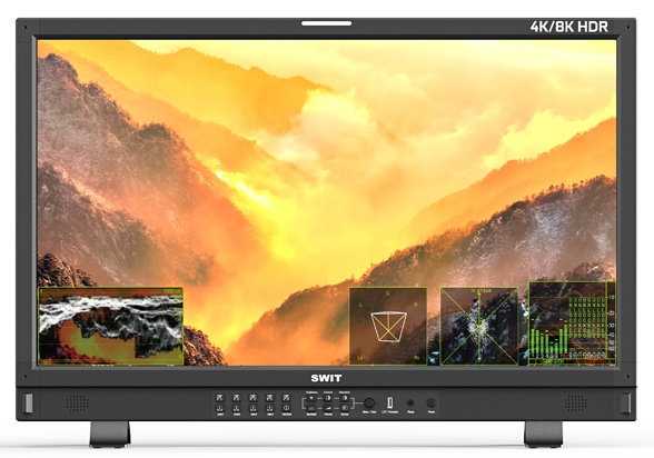 SWIT BM-U325HDR 31.5-inch 4K/8K 12GSDI HDR QLED Studio Monitor