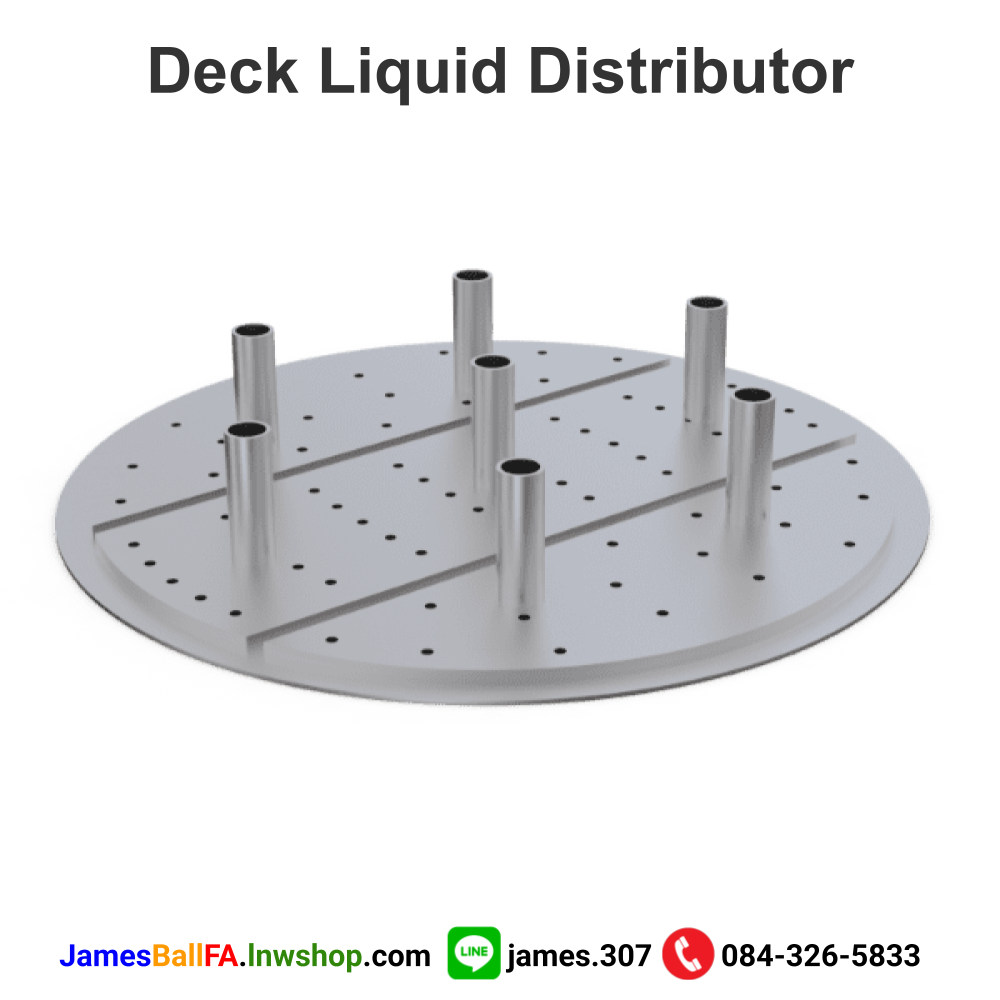 Deck Liquid Distributor – Orifice Type
