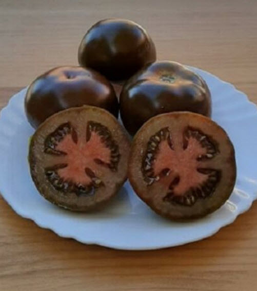 มะเขือเทศ สีดำ (Black Tomato) / 25 เม็ด (Spain)