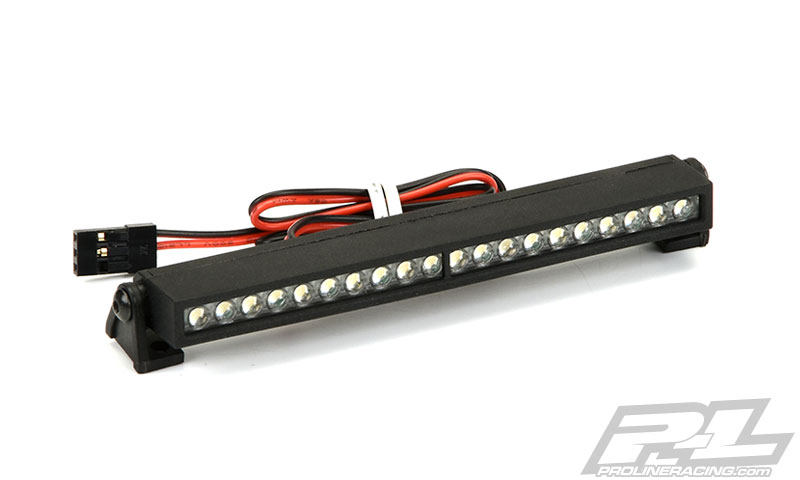 PRO-6276-01 4" Super-Bright LED Light Bar Kit 6V-12V (Straight) fits Rock Crawlers, Rock Racers, 1:8 Monster Trucks & 1:10 Monster Trucks