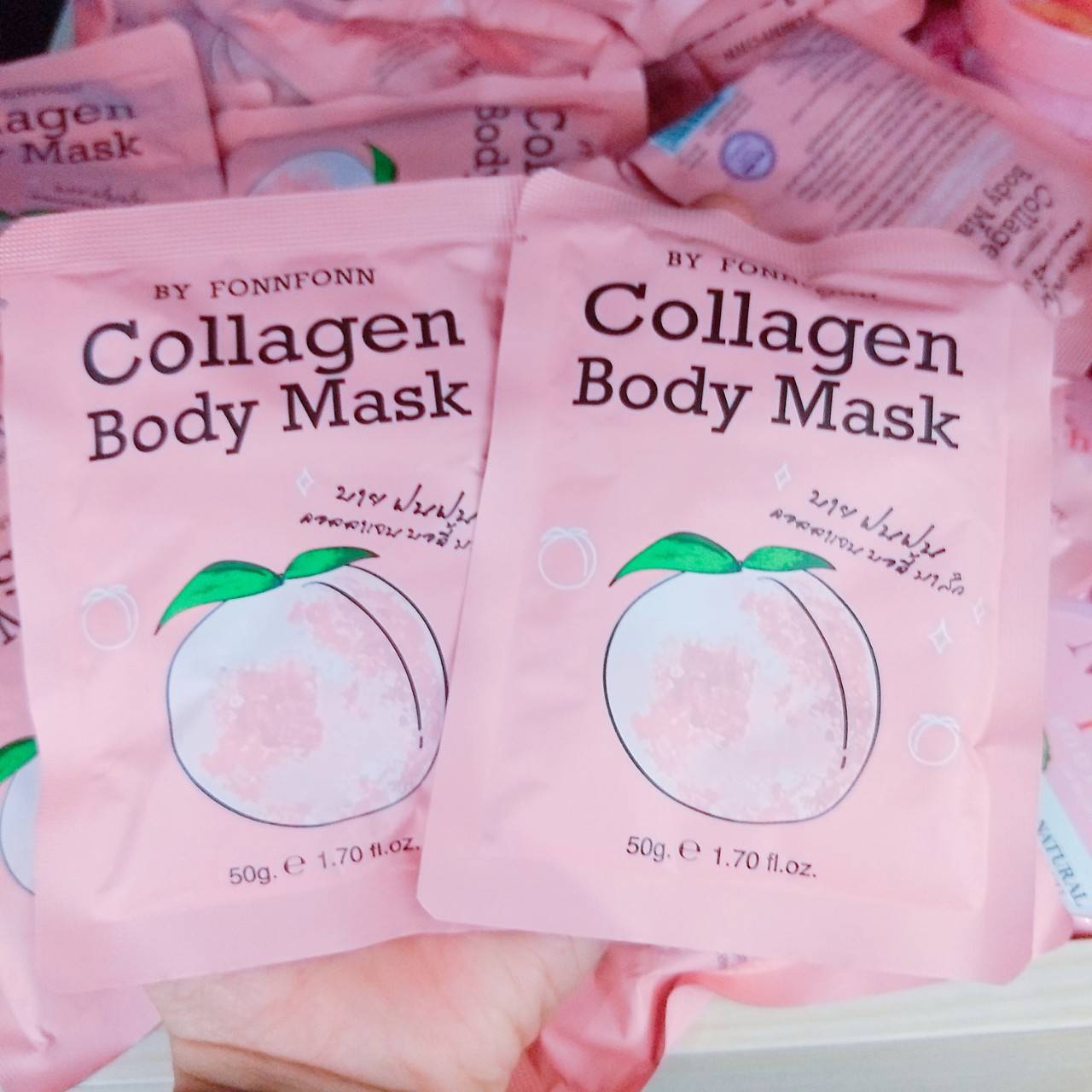 Collagen body mask