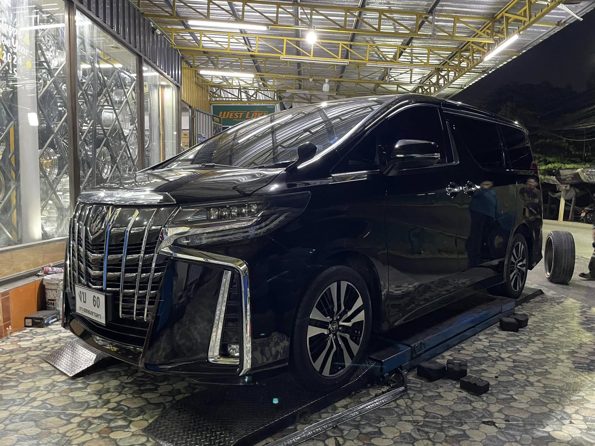 #TOYOTA_ALPHARD🛞 เปลี่ยนยาง #GITI_CONTROL P10 235/50R18