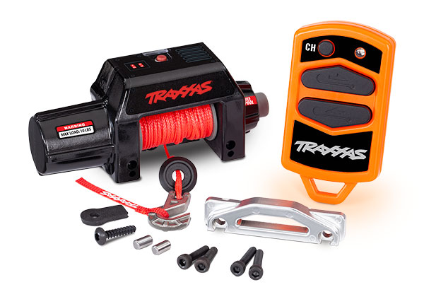 8855 Winch kit with wireless controller, TRX-4® and TRX-6® (รอกลากจูงไฟฟ้า ตัวรอก และรีโมทกันน้ำ)