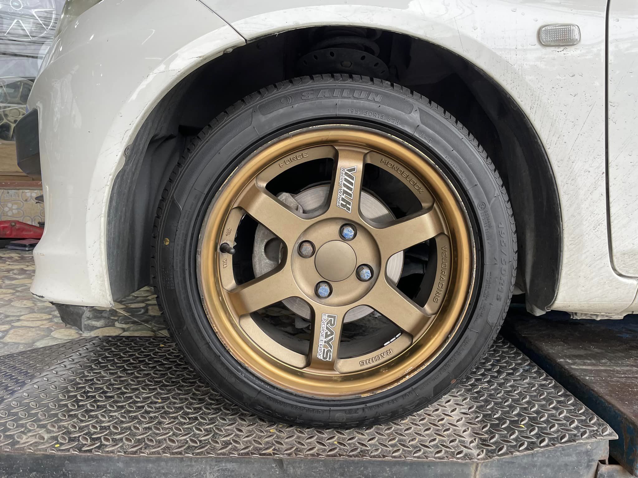 #HONDA_BRIO❤️ #SAILUN_SH406_195/50R15