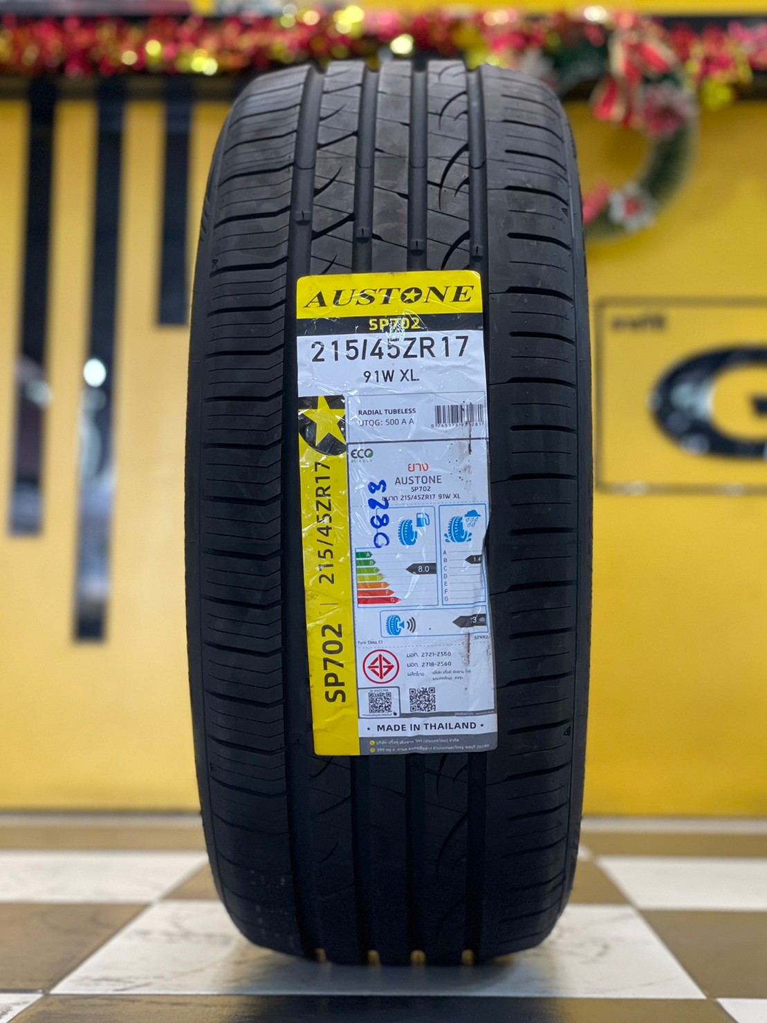 AUSTONE 215/45R17 SP702 ยางใหม่ปี2023