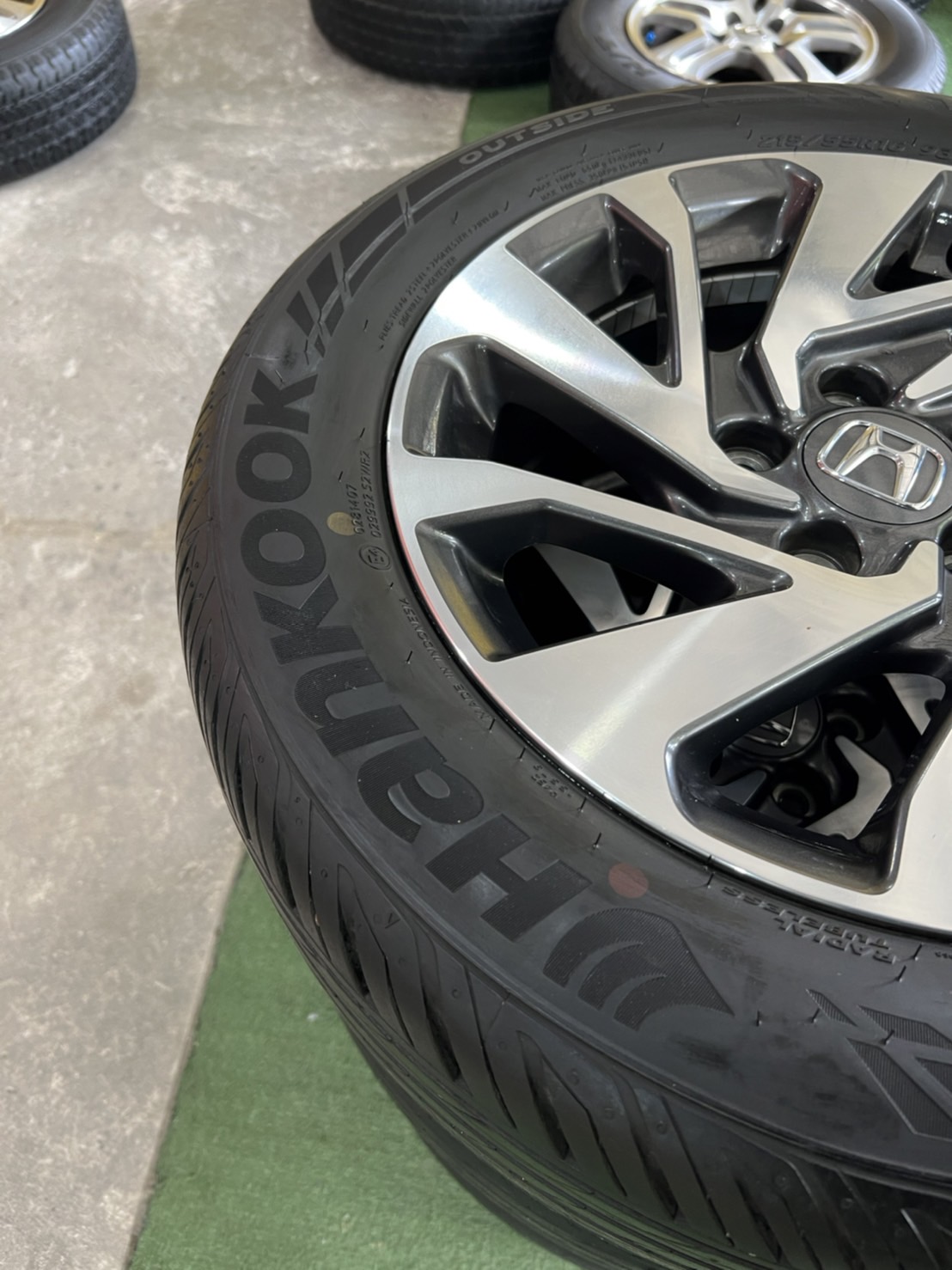 ล้อเดิม Honda Civic ขอบ16 พร้อมยาง Hankook S1 215/55/R16