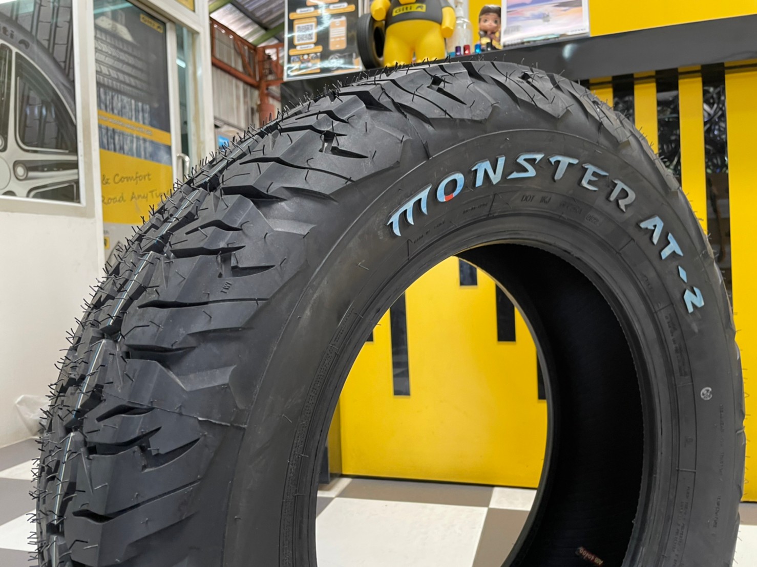 ยางใหม่ 265/65R18 Monster AT-2 ปี2022