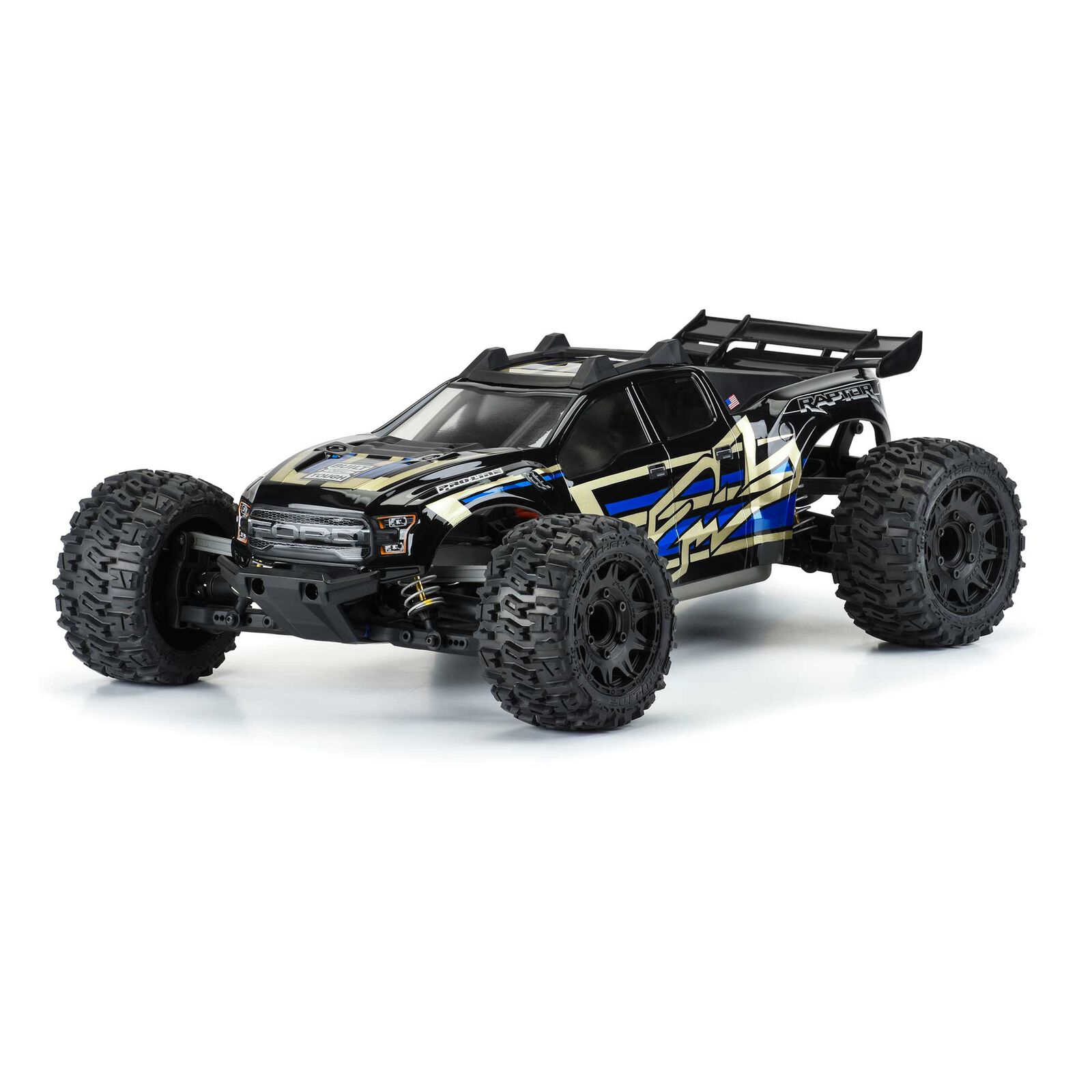 PRO352817 1/10 Pre-Cut 2017 Ford F-150 Raptor Clear Body: Rustler 4x4 (สินค้าเป็นบอดี้ใส ยังไม่ทำสี ไม่มีตัวรถ)