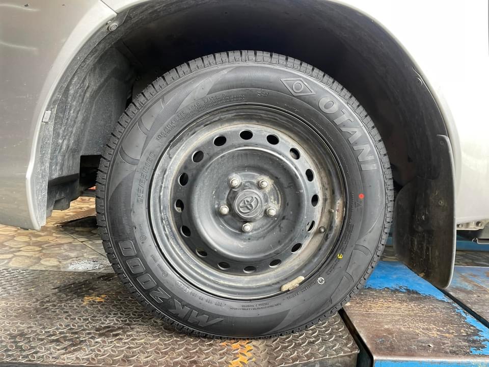 เปลี่ยนยาง🚘 #TOYOTA_REVO🛞 #OTANI #MK2000 215/65R16🔥 🔥🔥
