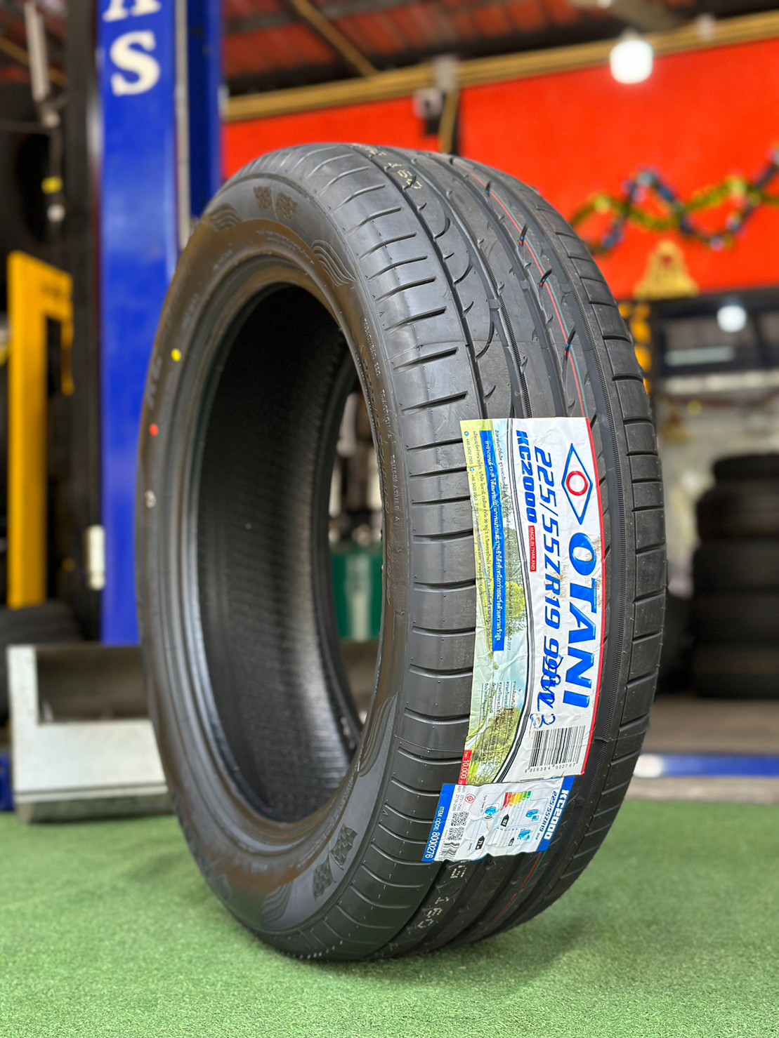 OTANI KC2000 225/55R19 ยางใหม่ปี2023 ราคาพิเศษพร้อมติดตั้งฟรี สามารถสอบถามเพิ่มเติมได้ค่ะ