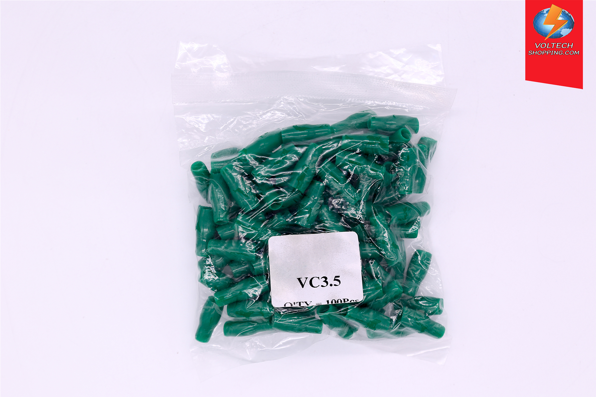 ปลอกหุ้มหางปลาสีเขียว VC-003G