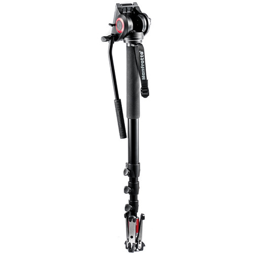 ขาตั้งกล้องวีดีโอ Manfrotto MVM500A Fluid Aluminum Video Monopod with 500 Series Head