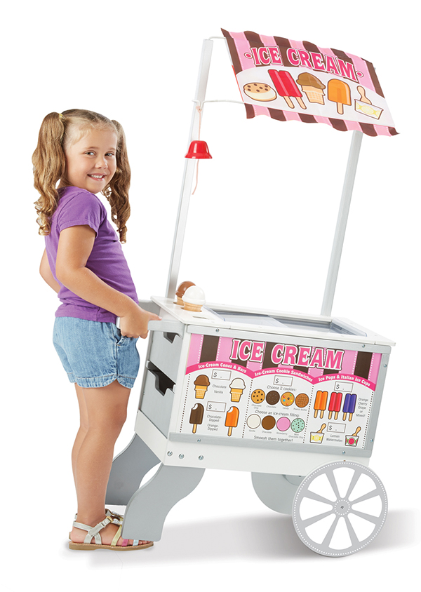 รถเข็นขายไอศกรีม และรถเข็นขายฮอทด๊อก Snacks & Sweets Food Cart