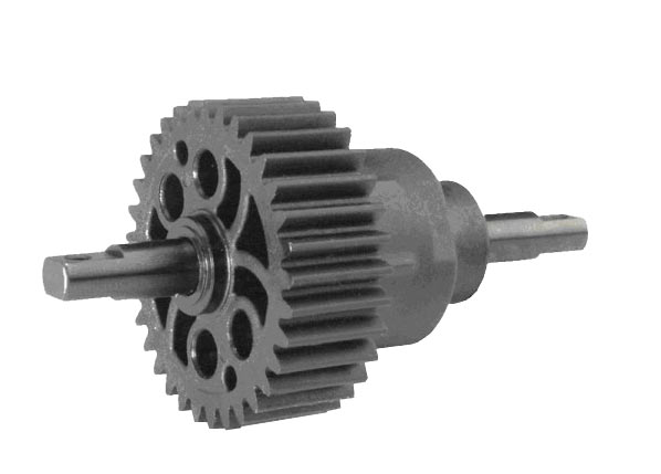 5614 Differential kit, center (complete for E-Revo & E-Maxx (model 3905)) (assembled with 500K oil) (use only with single speed transmission)