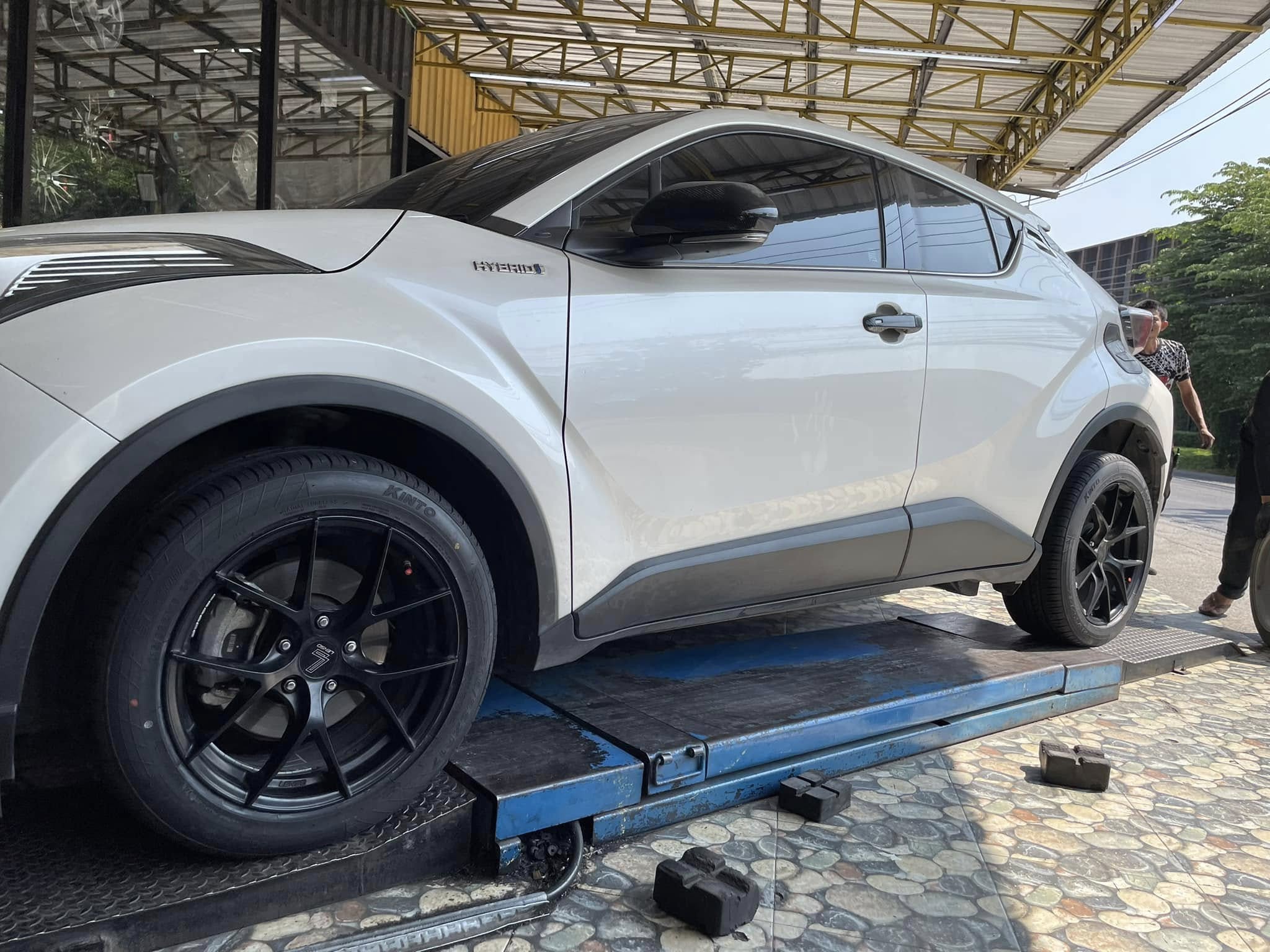 #TOYOTA_CHR🛞เปลี่ยนยาง #KINTO_SC900_215/55R17