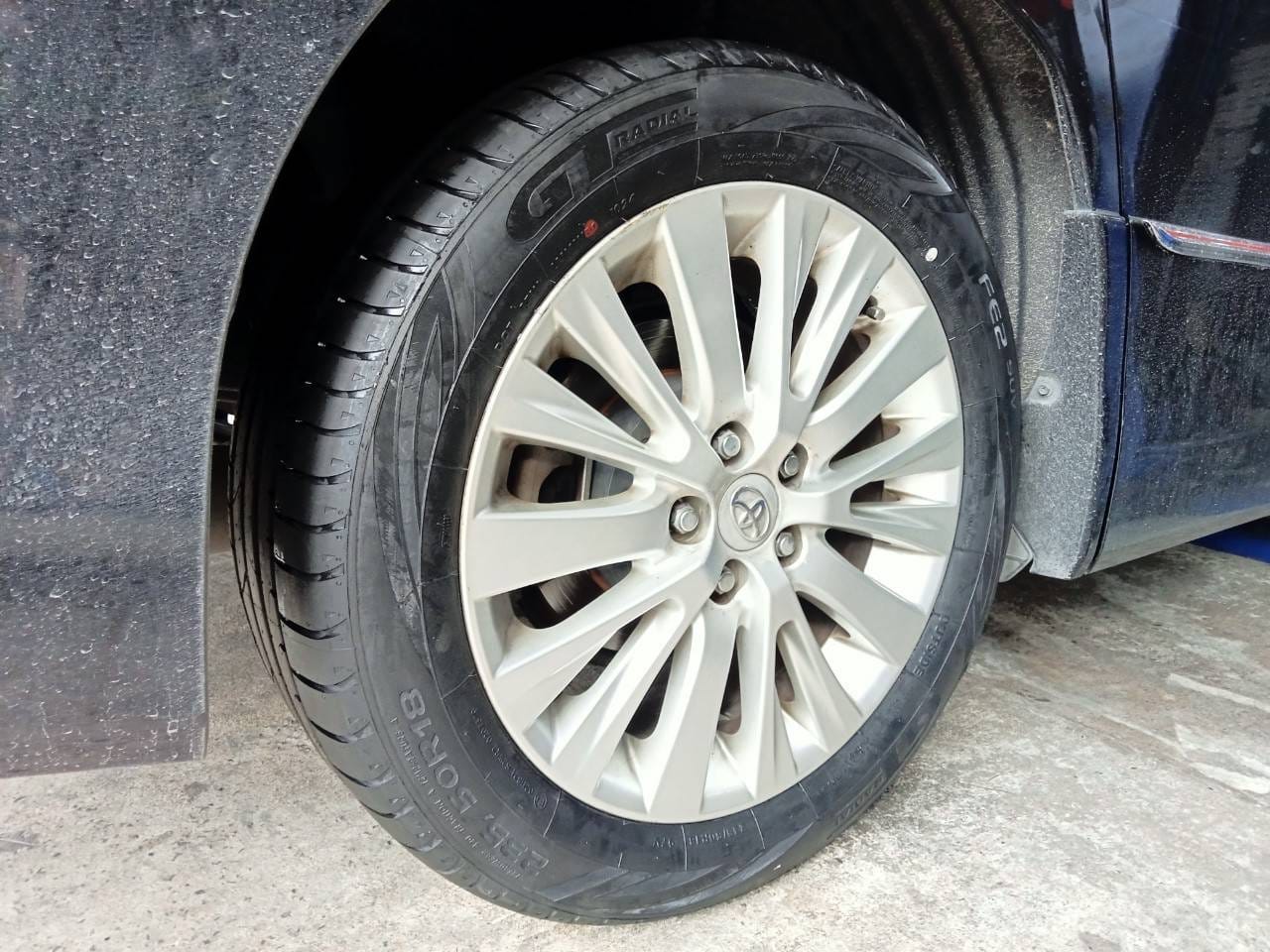 เปลี่ยนยาง🚘#TOYOTA_VELLFIRE 🛞 #GTRADIAL_FE2_235/50R18
