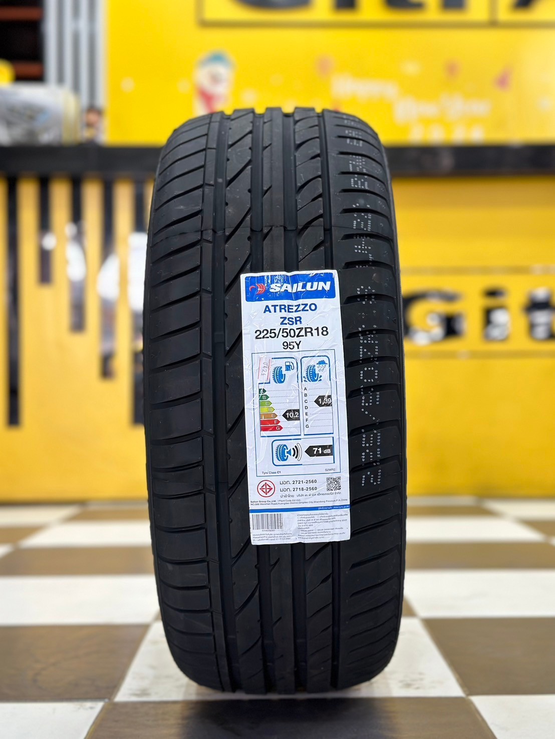 #ยางใหม่ไซหลุน #SAILUN ATREZZO #ZSR 225/50ZR18 ยางใหม่ปี2024 สำหรับรถ SUVและรถตู้พาณิชย์