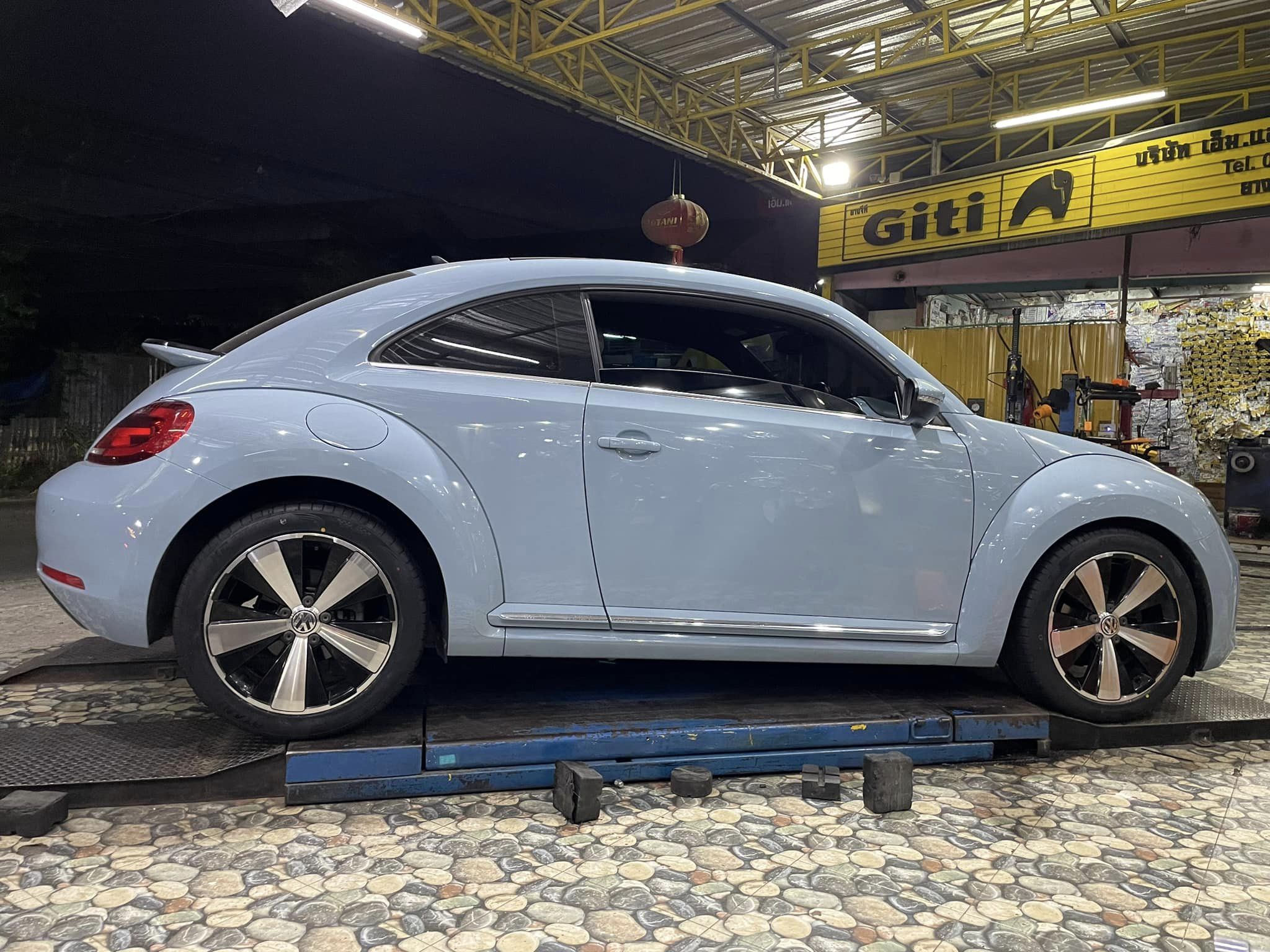 🚘 Volkswagen_Beetle🛞เปลี่ยนยาง #OTANI #KC2000 235/45R18🔥