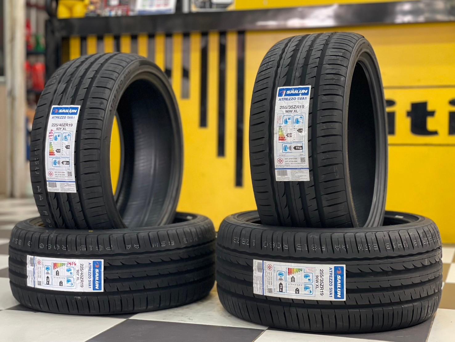 💥💥#SAILUN ATREZZO #SVA1 225/40ZR19 ยางใหม่ปี2024 💥💥#SAILUN ATREZZO #SVA1 255/35ZR19 ยางใหม่ปี2024