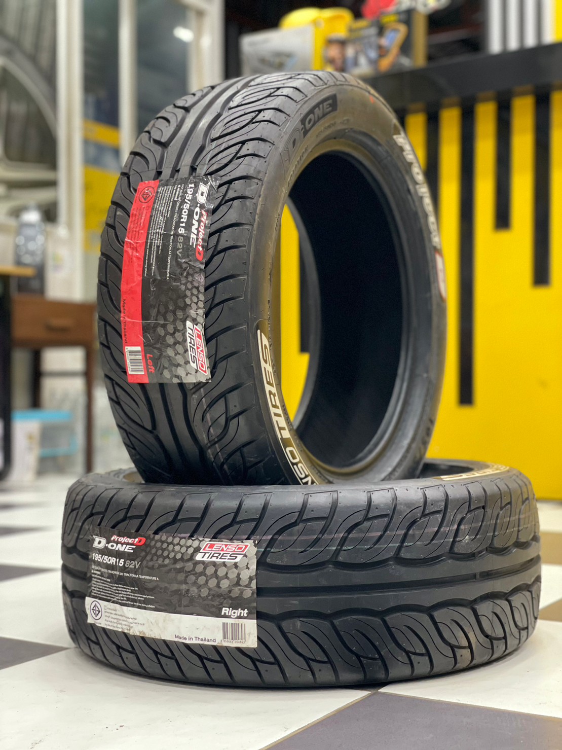LENSO Project D D-ONE 195/50R15 ยางใหม่ปี2019