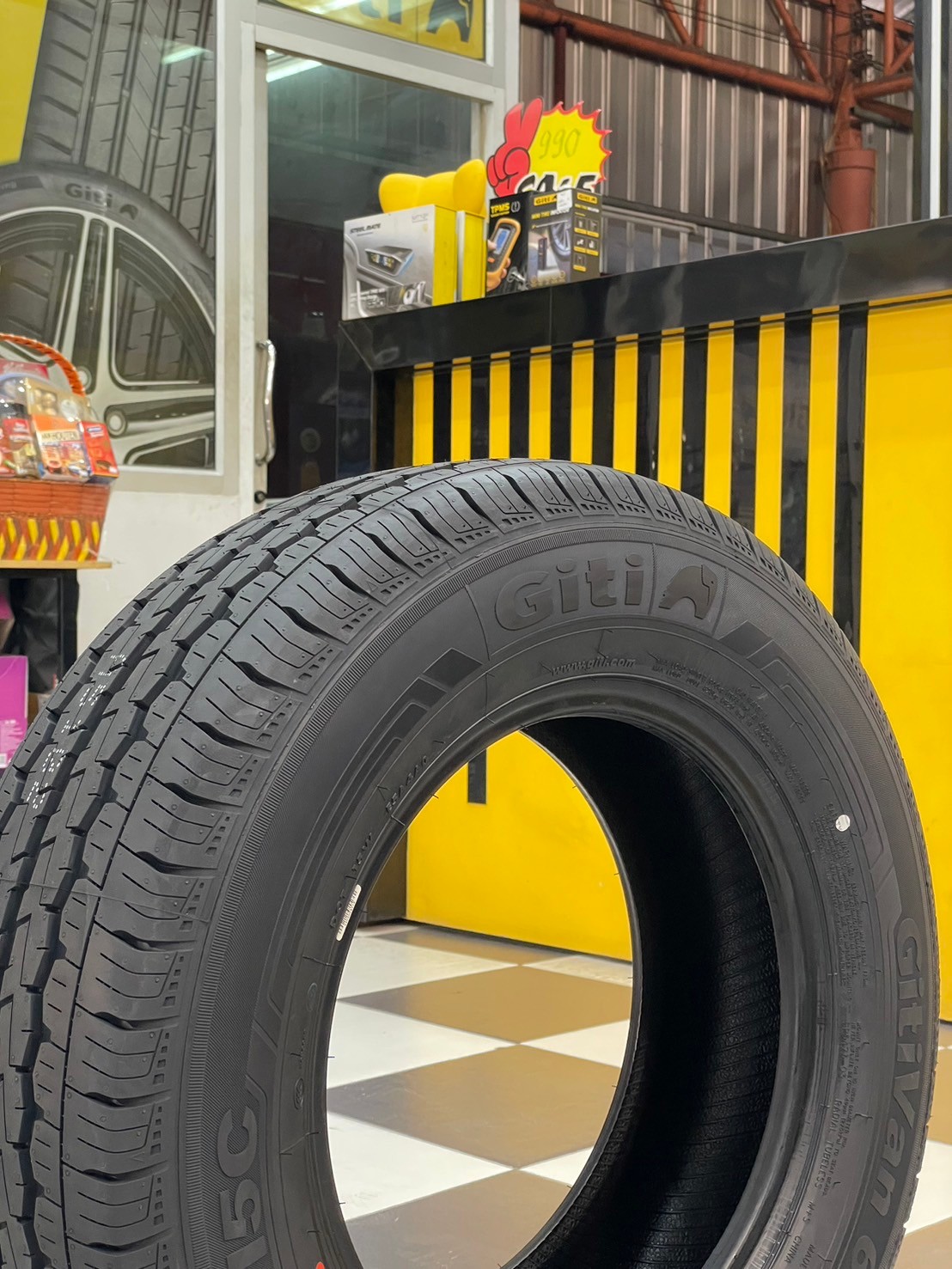 🐘🐘#ยางจีที #Giti Van600v1 215/70R15 ยางใหม่ปี2024🚚🚛🛻🚐🚎