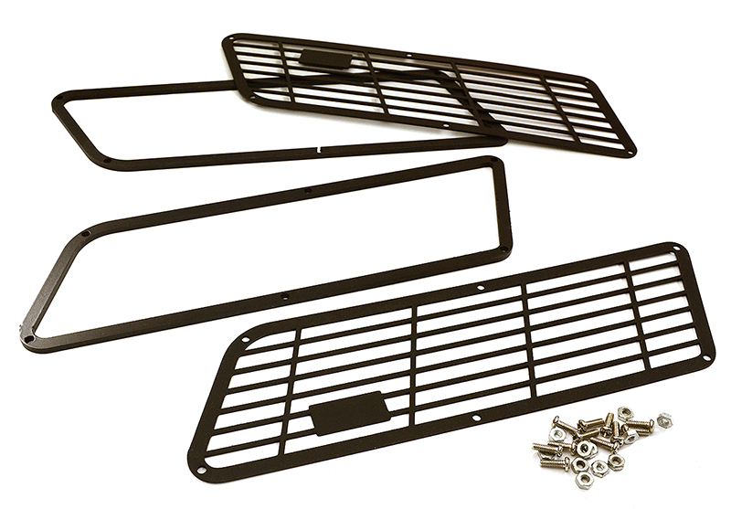 INT-C28710 Metal Side Window Protection Guards for Traxxas TRX-4 Ford Bronco