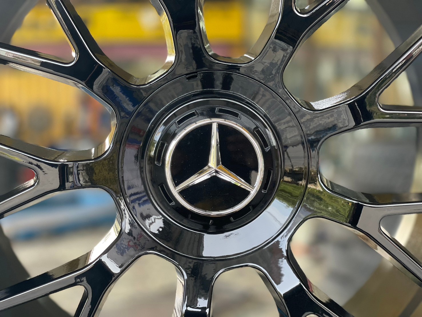 ล้อแม็กซ์ใหม่ สำหรับใส่รถ Mercedes-Benz ขอบ19" นิ้ว 5x112 ล้อเบาผลิตแบบ Flow Forming