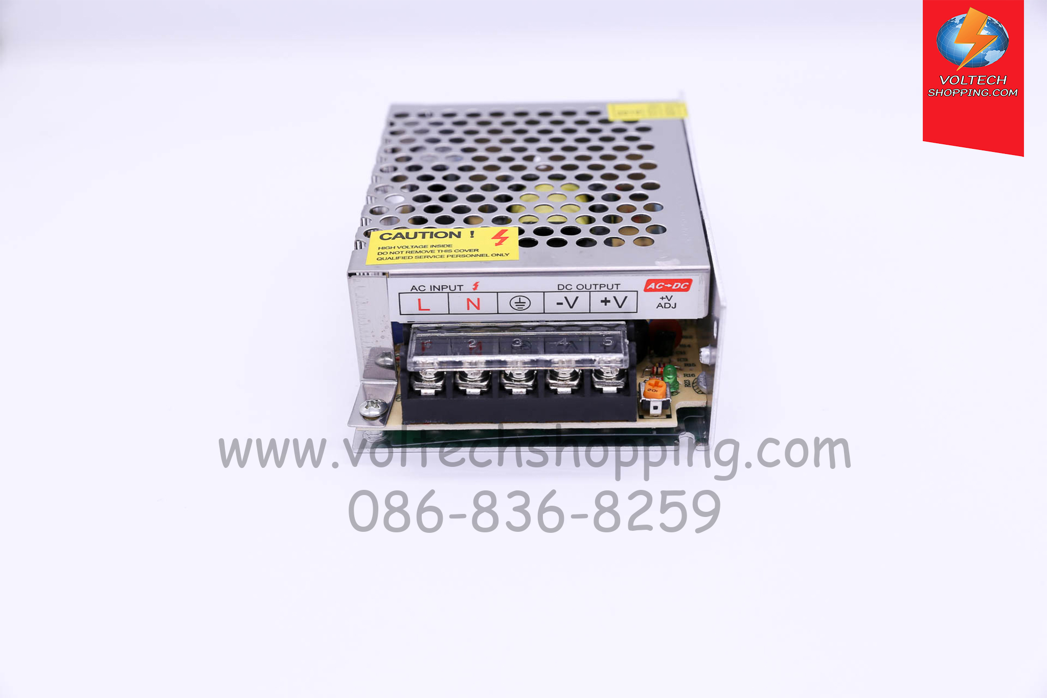 Power Supply 220VAC/12 VDC, 5A, 60W (Neo Pro)