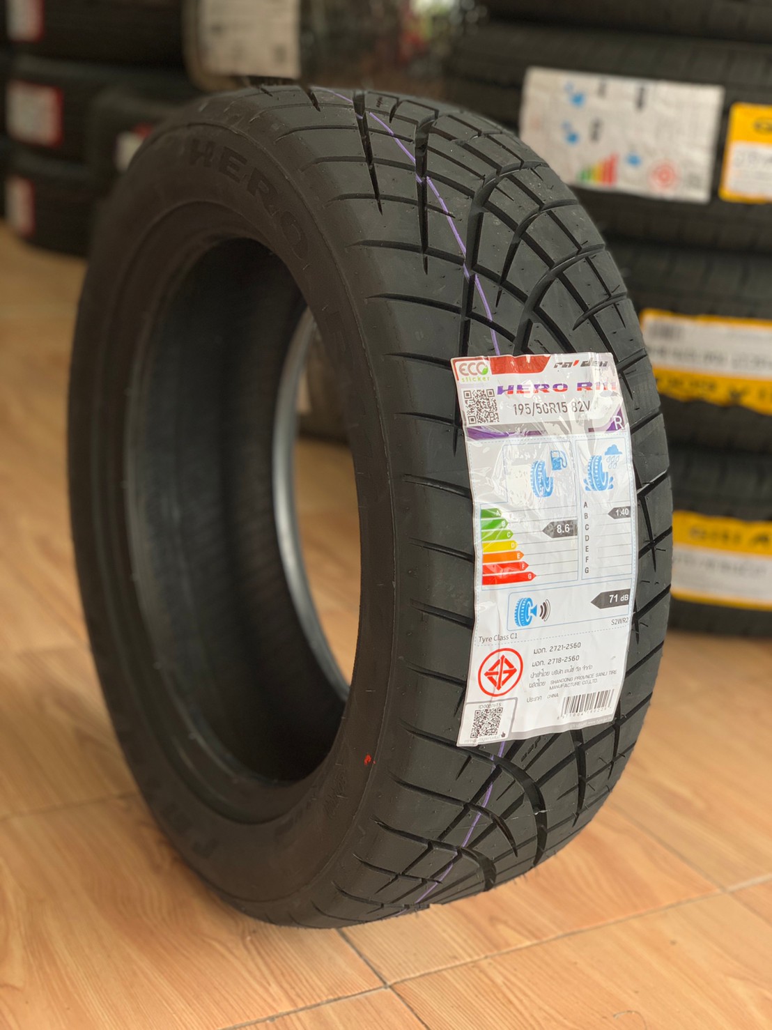 HERO R111 195/50R15 HERO R111 195/55R15 ยางใหม่ปี2021