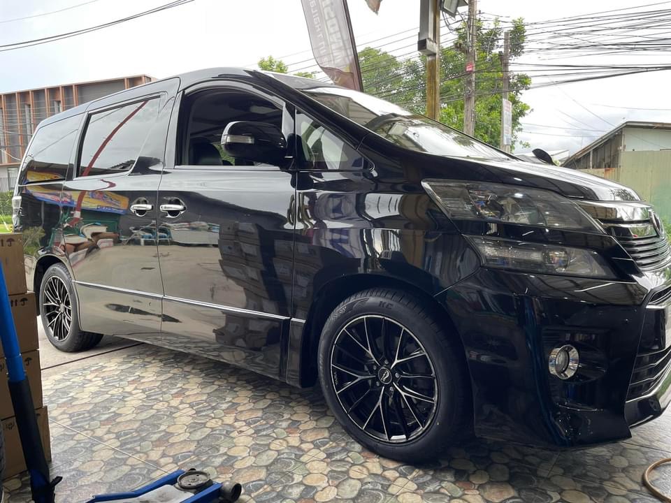 เปลี่ยนยาง #TOYOTA_ALPHARD 👉🛞OTANI KC2000 235/50R18 🛞