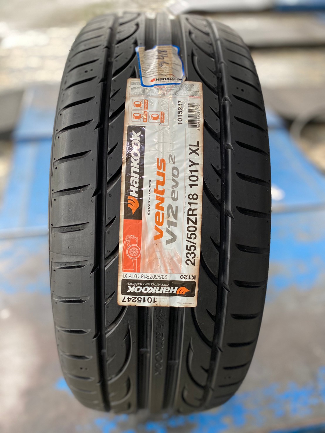 235/50R18 ยางใหม่ Hankook Ventus V12 ยางสปอร์ต คุณภาพดีนุ่มเงียบ ยางปี2018
