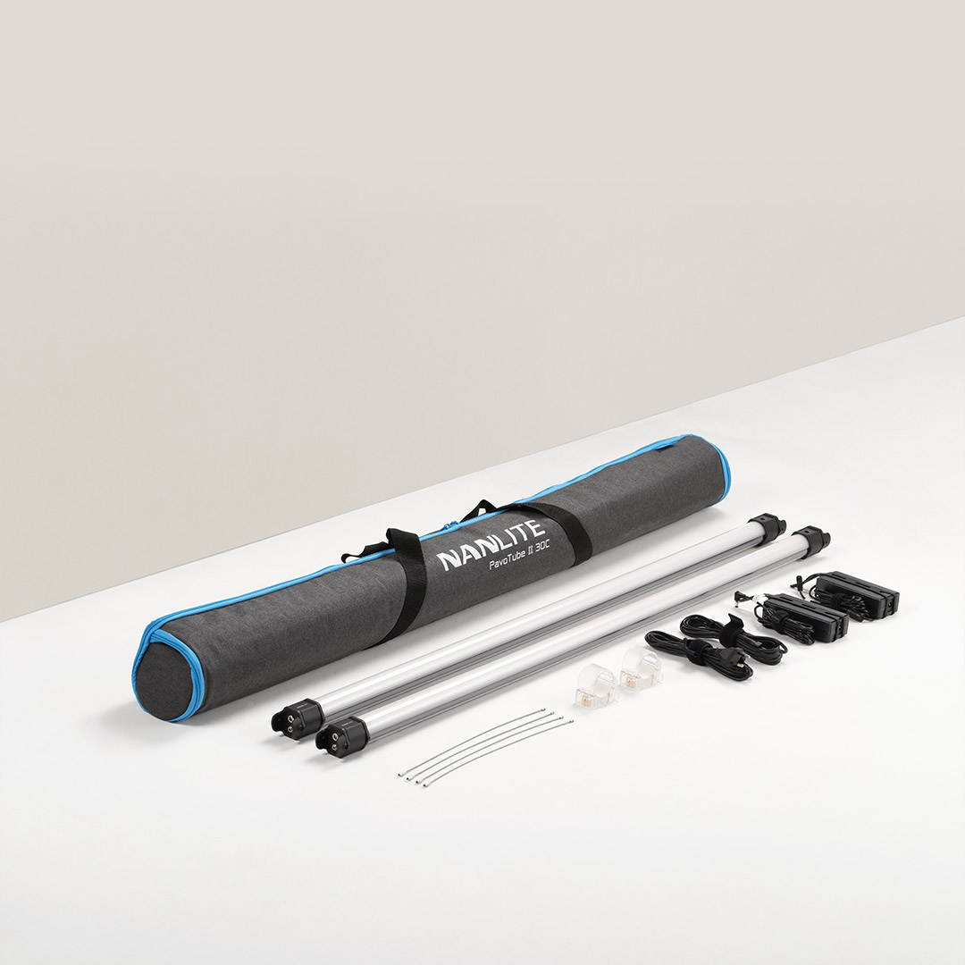NANLITE Pavotube II 30C LED RGBWW Tube Light 2KIT