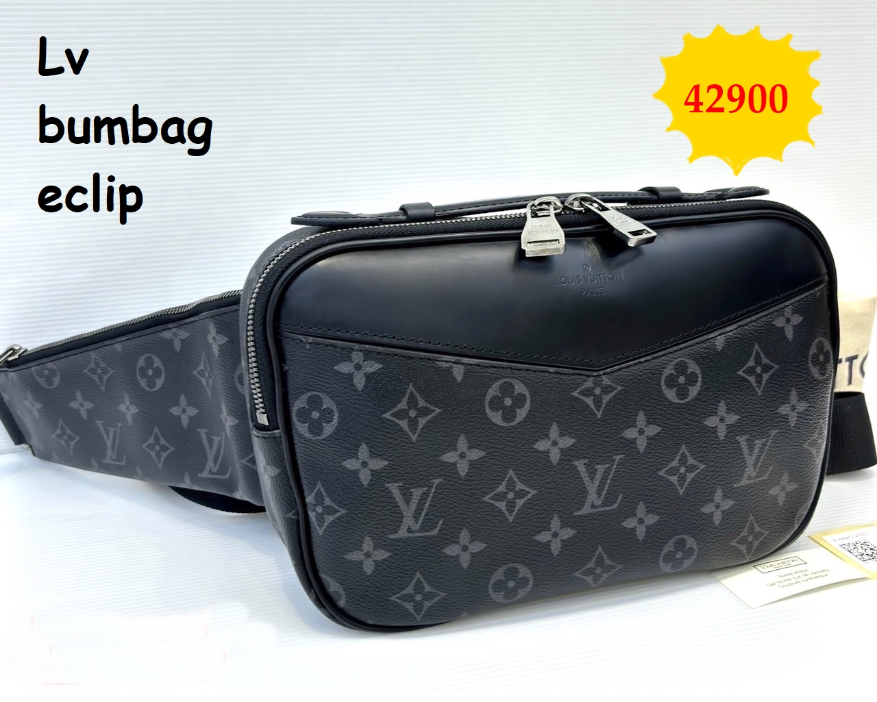 LOUIS VUITTON Bumbag Monogram Eclipse