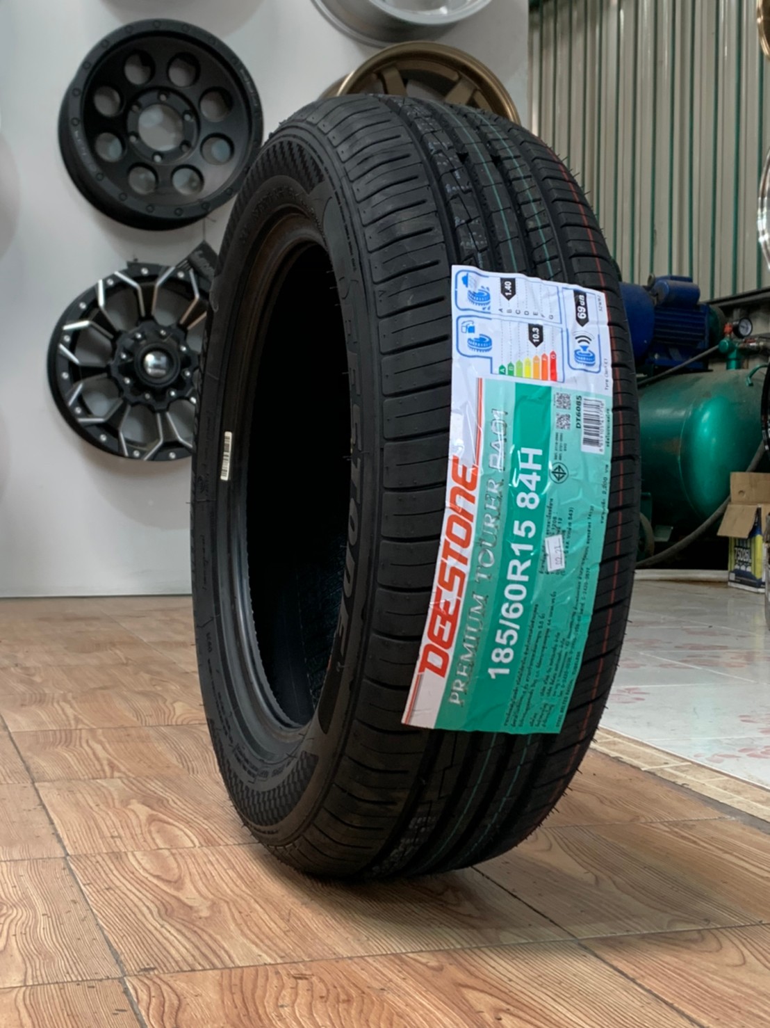 185/60R15 Deestone RA01 ยางใหม่ปี2022