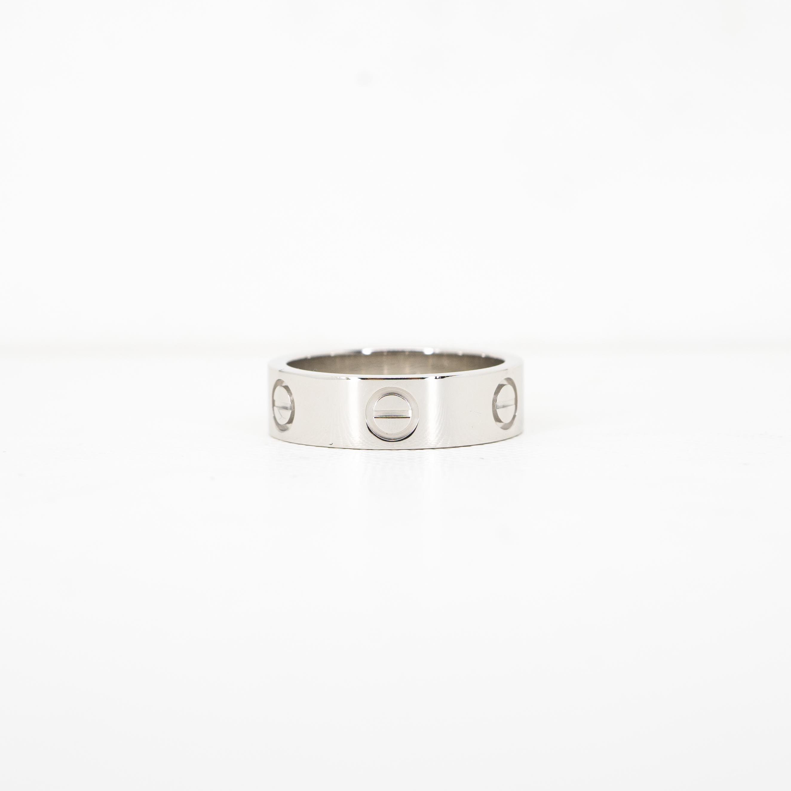 แหวน Cartier Love Platinum950 ไซส์ 53# (Used) +การ์ด