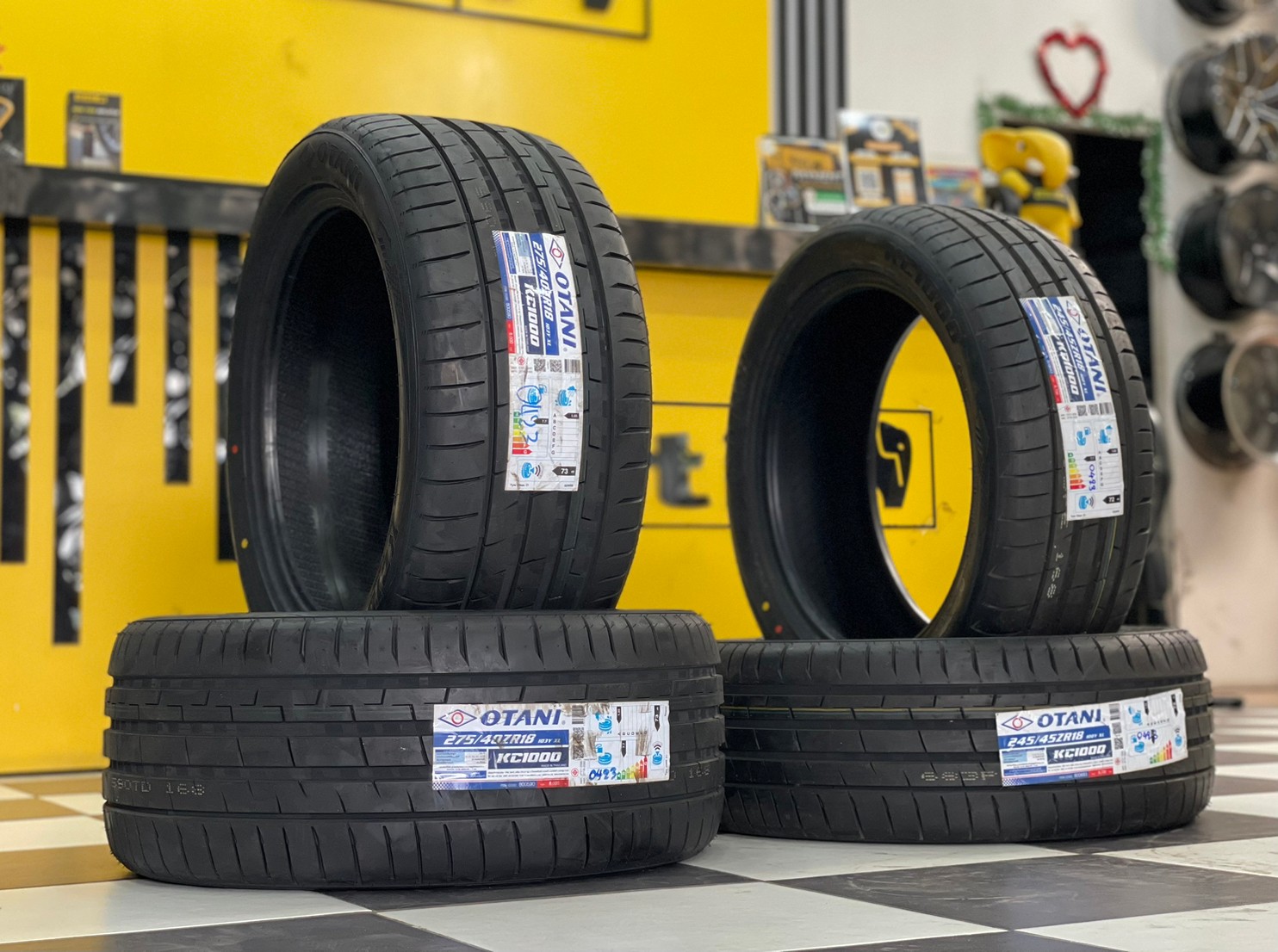 OTANI KC1000 ยางใหม่ปี2023 👉#OTANI #KC1000 #245/45R18 👉#OTANI #KC1000 #275/40R18