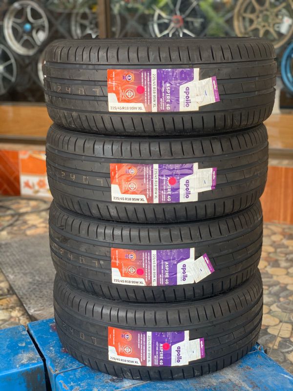 ยางใหม่คุณภาพดี Apollo Aspire4G 225/45R18
