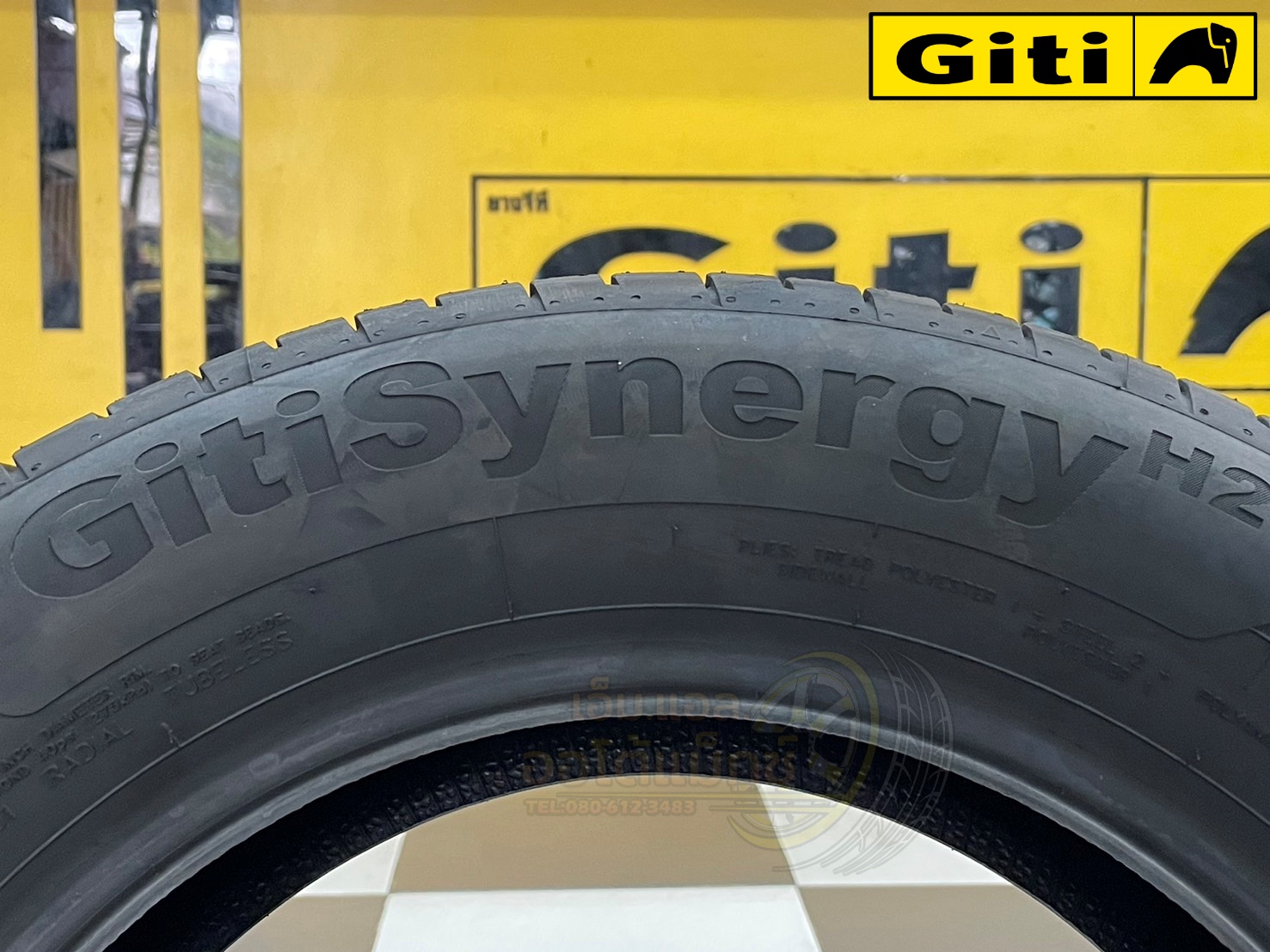 #Giti Synergy H2 185/65R15 ยางใหม่ปี2024