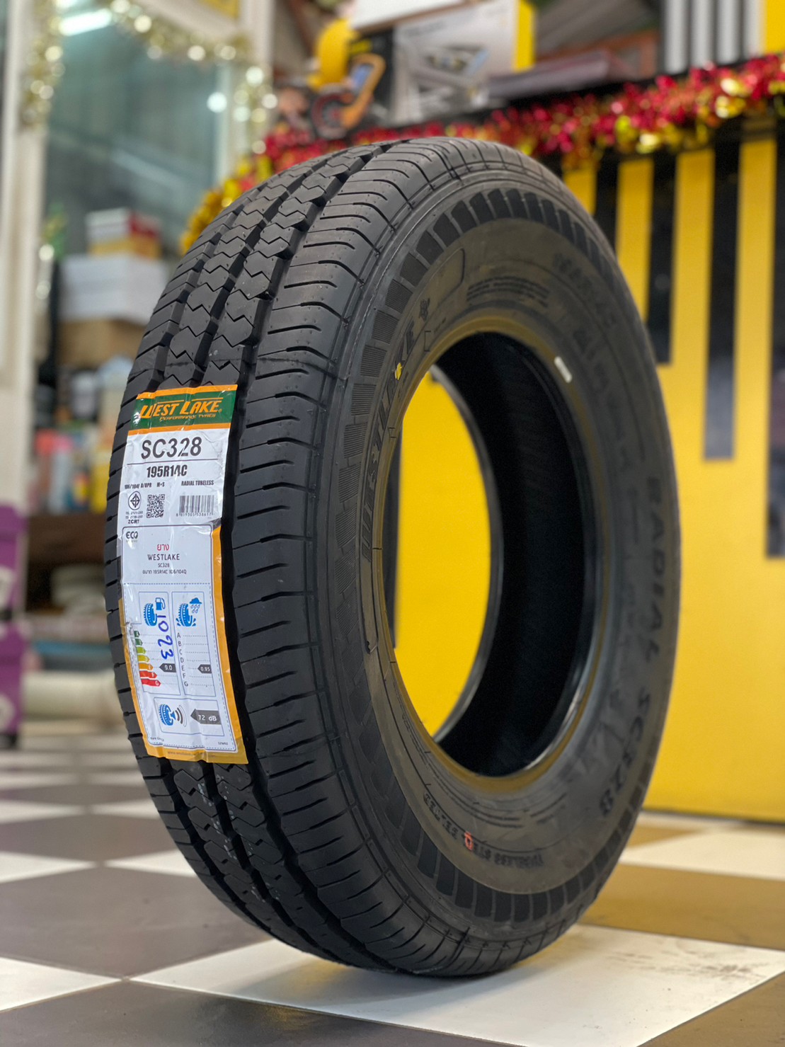 WESTLAKE SC328 195R14 ยางกระบะบรรทุกคุณภาพสุดคุ้ม ยางไทย ยางใหม่ปี2023