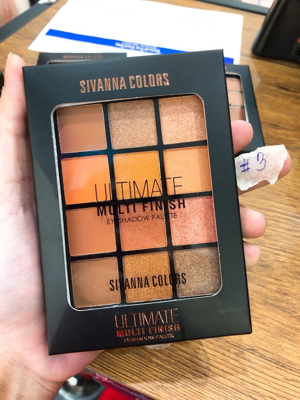 Sivanna Colors Multi Finish Eyeshadow Palette HF1003