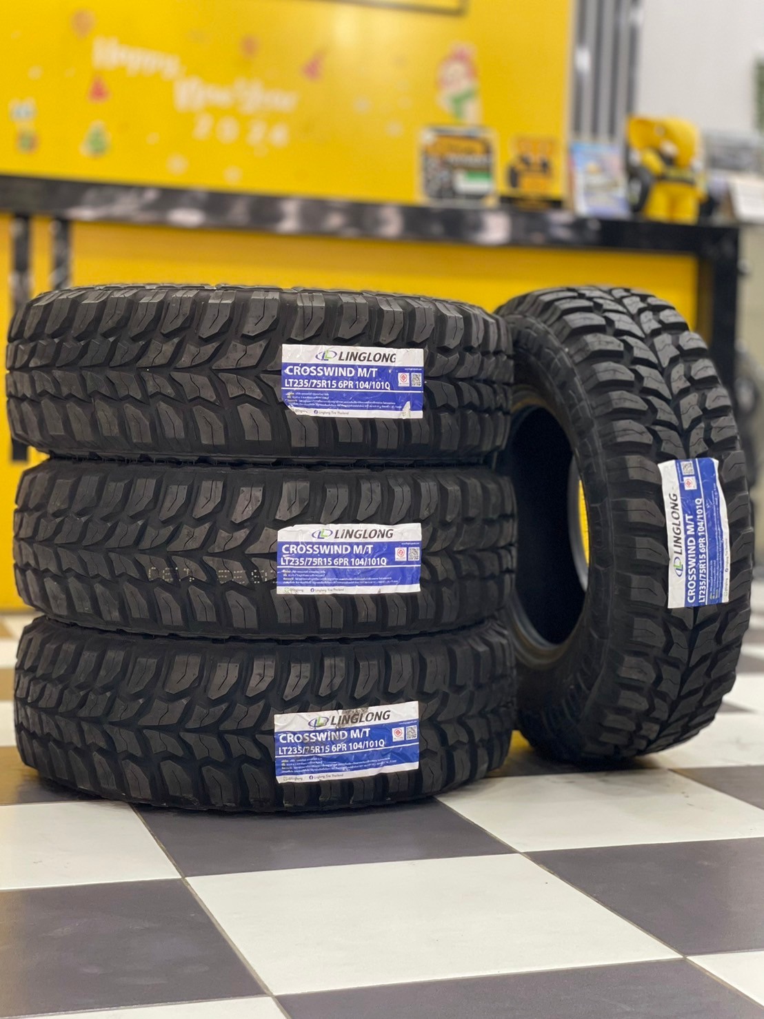 235/75R15 LINGLONG CROSSWIND MT ยางสายลุย สายพันธุ์แกร่งคุณภาพสุดคุ้ม ราคาพิเศษ (4เส้น)