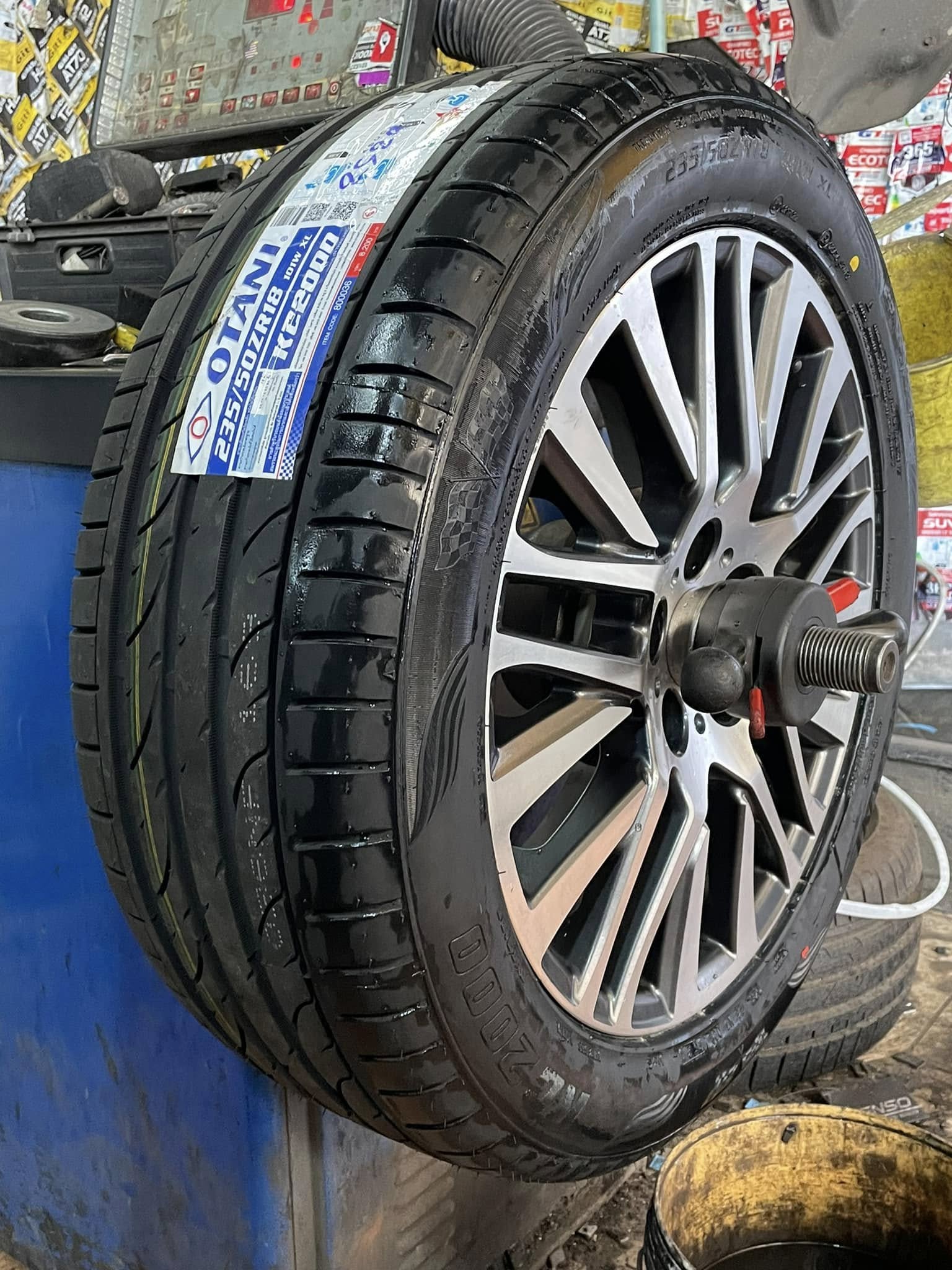 🚘 #TOYOTA_ALPHARD🛞เปลี่ยนยาง #OTANI #KC2000 235/50R18