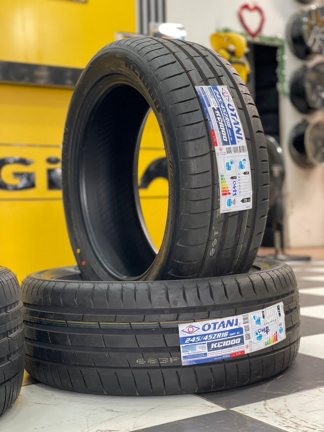 OTANI KC1000 ยางใหม่ปี2023 👉#OTANI #KC1000 #245/45R18 👉#OTANI #KC1000 #275/40R18