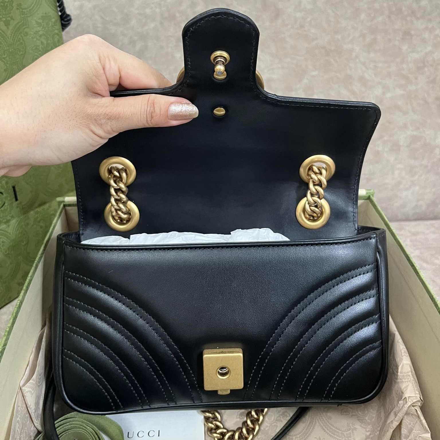 Gucci marmont22 มือสอง