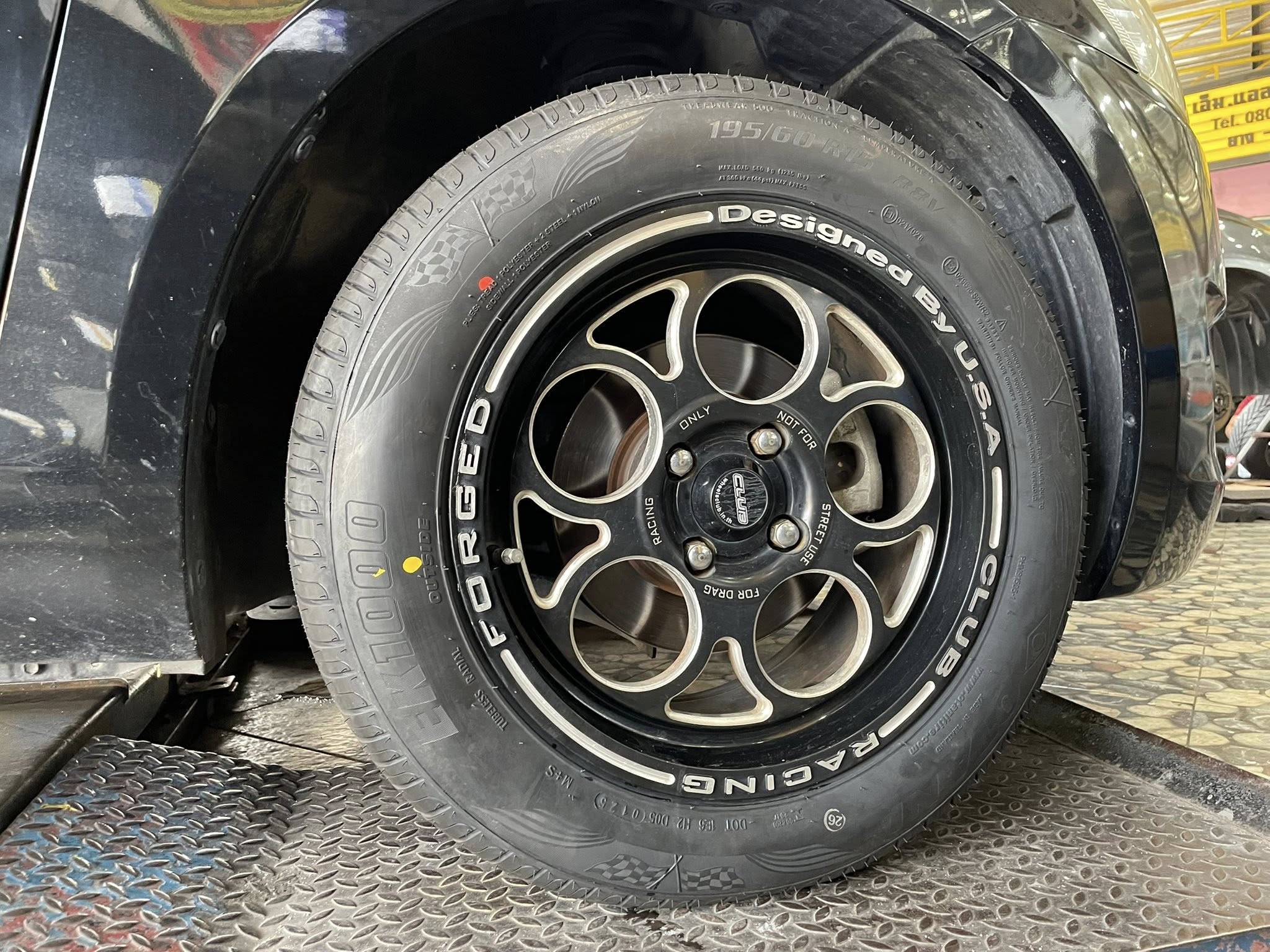 SUZUKI_SWIFT 🚘เปลี่ยนยาง 🛞🐘#OTANI_EK1000_195/60R15