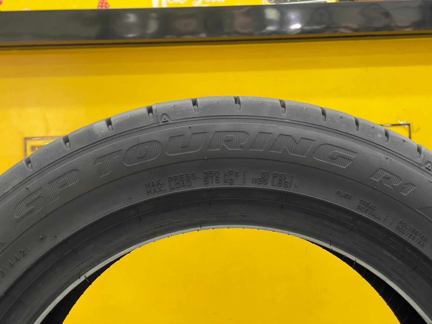 ยางใหม่ Dunlop SP Sport Touring R1 195/55R15 ยางผลิตไทย คุ้มค่า ยางใหม่ปี2024