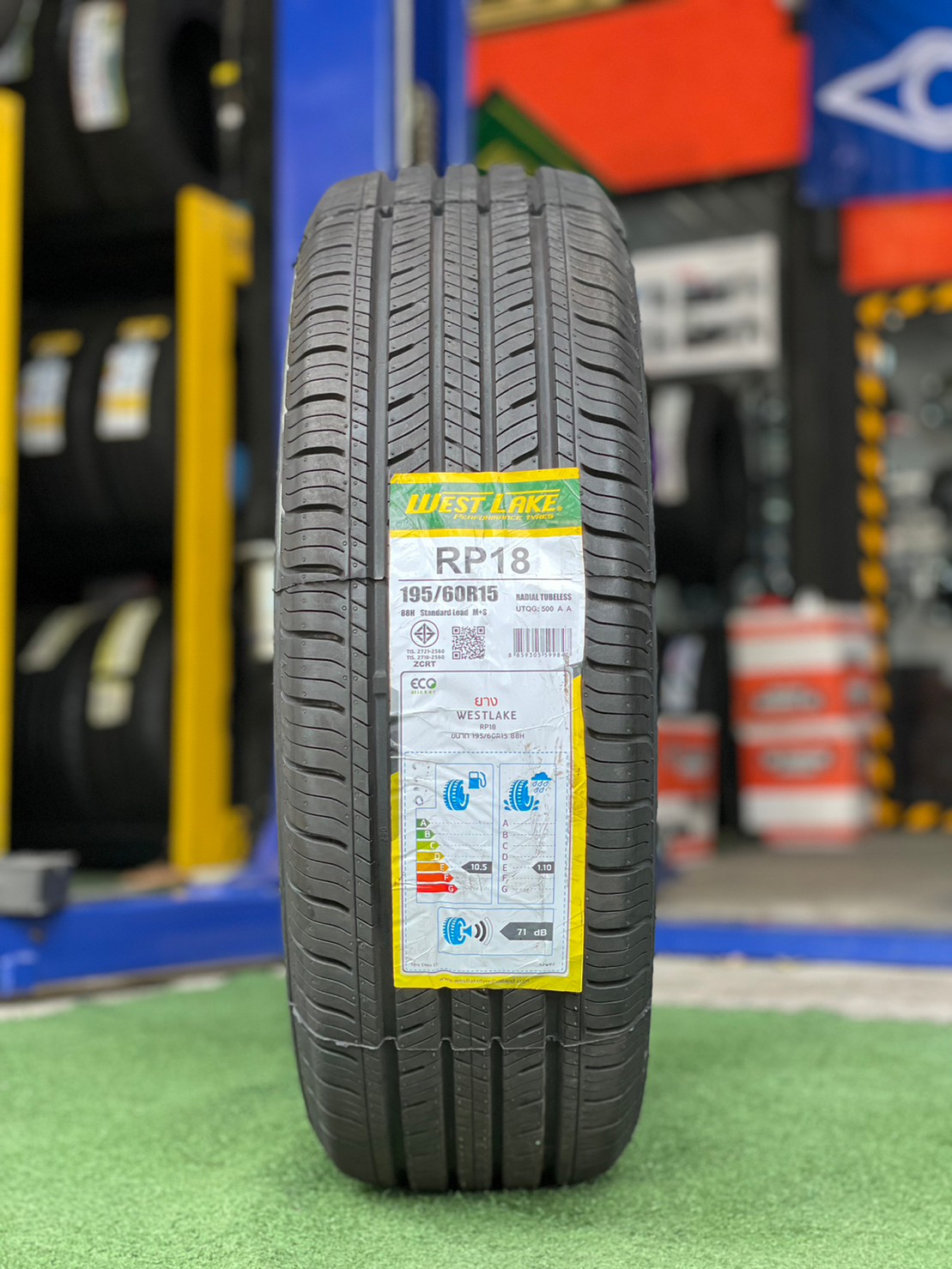 ยางใหม่ ยางไทย Westlake RP18 195/60R15 ยางใหม่ปี2023