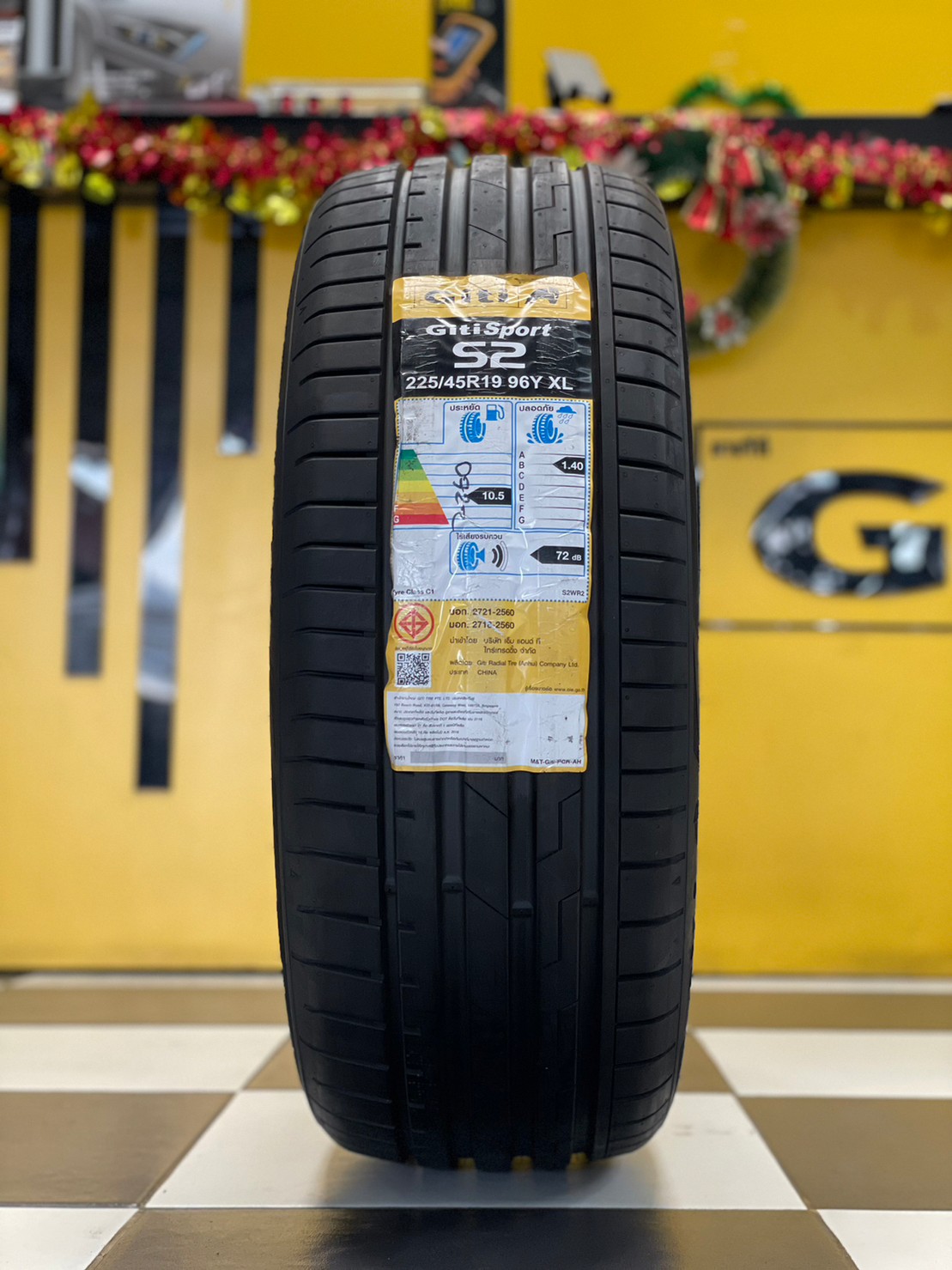 GITI SPORT S2 225/45R19 ราคาโปรโมชั่นพิเศษ พร้อมติดตั้งฟรี