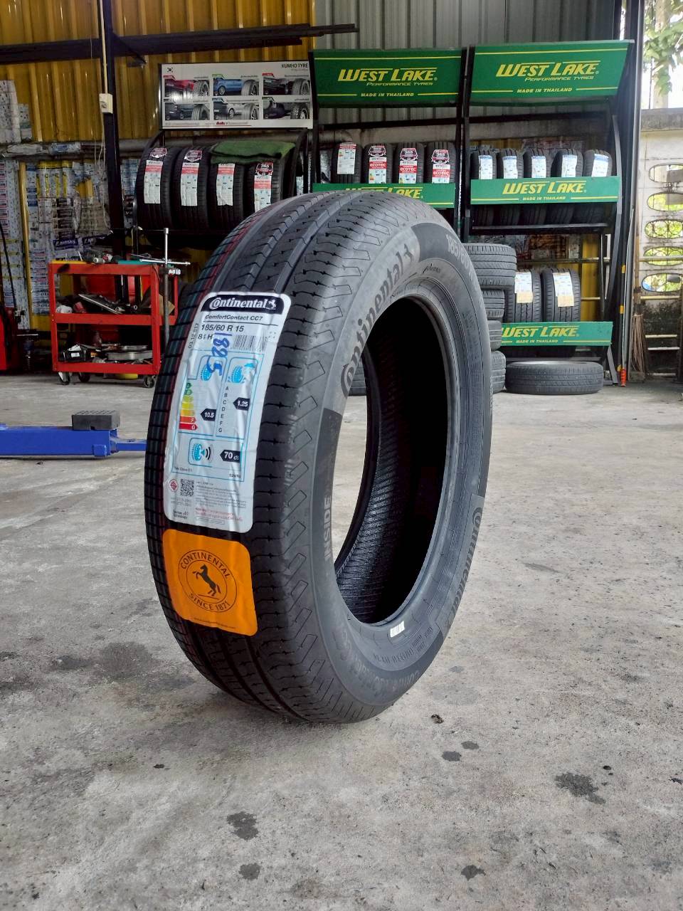 🛞 Continental ComfortContact CC7 185/60R15 ยางใหม่ปี2025